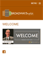 Mobile Screenshot of broadwaybaptistchurch.com